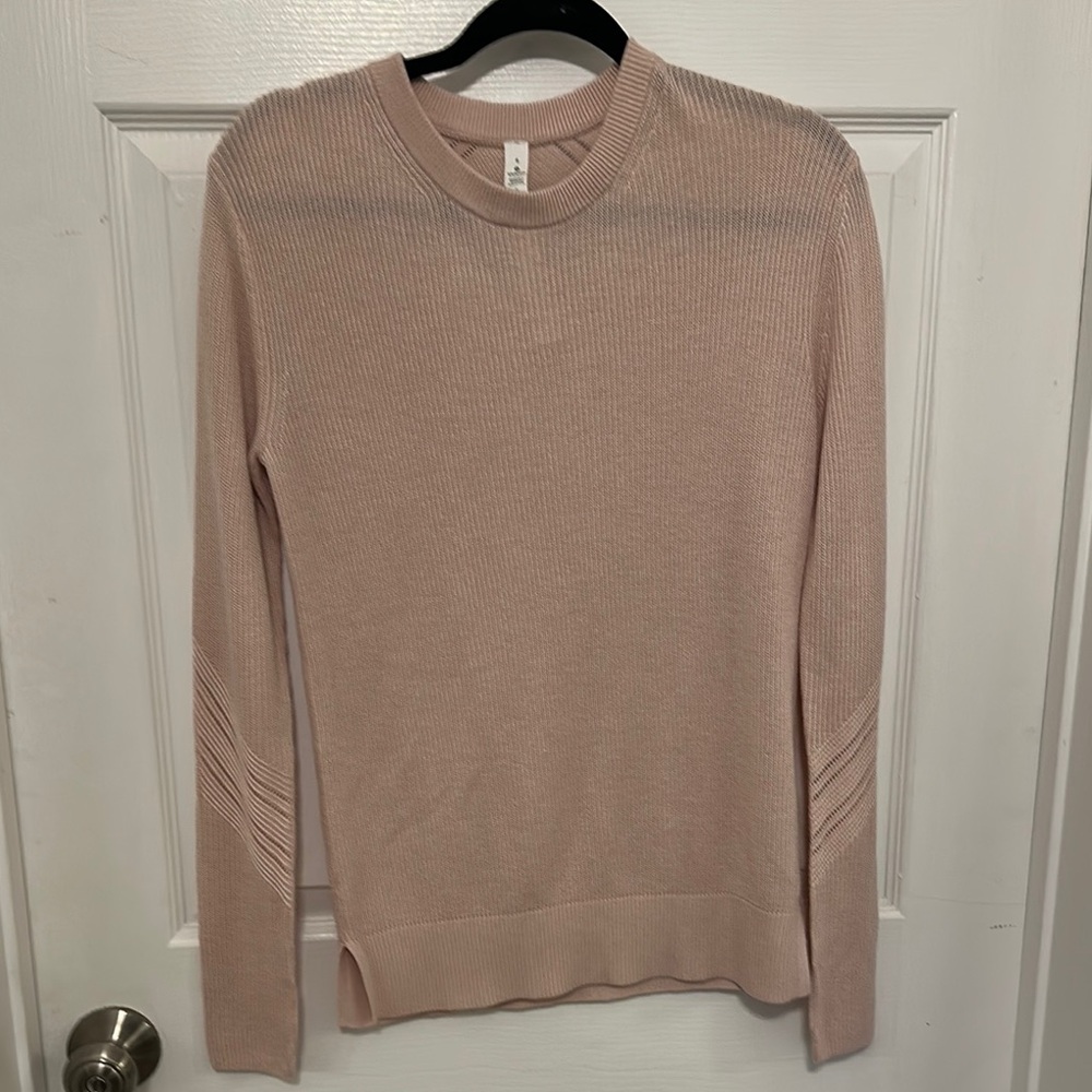 Lululemon Elegant Pink Sweater